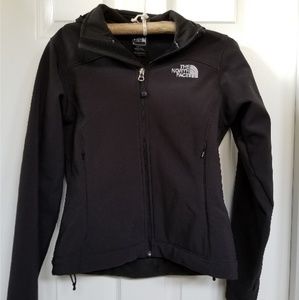 The North Face Black Hooded Apex Jacket